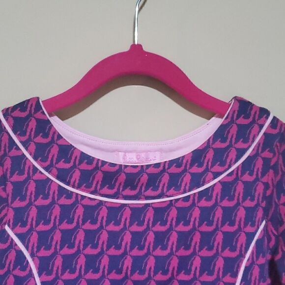 LILLY PULITZER Girls' High Heel Printed Dress - Size 8‎ - Picture 3 of 7